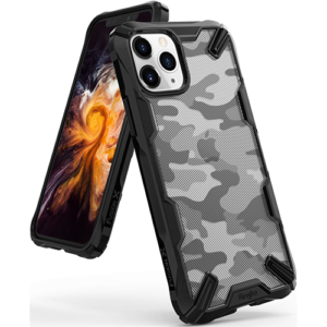 Ringke Fusion-X Cover For iPhone 11 Pro Max – Camo Black