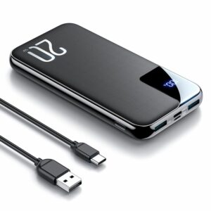 JOYROOM JR-QP190 Plus 20W PD Fast Charging 20000mAh Power Bank – Black