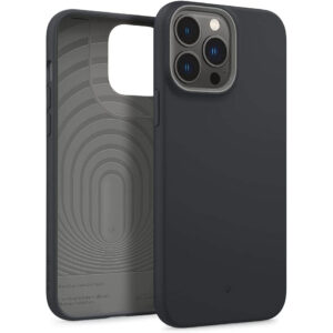 iPhone 13/13 Pro NanoPop Dual tone Liquid Silicone Case by Caseology – Black Sesame