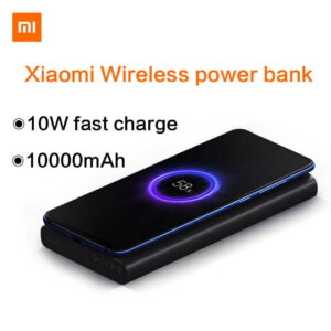 Xiaomi Mi Qi Wireless Power bank 10000mAh Fast Wireless Charger – Black