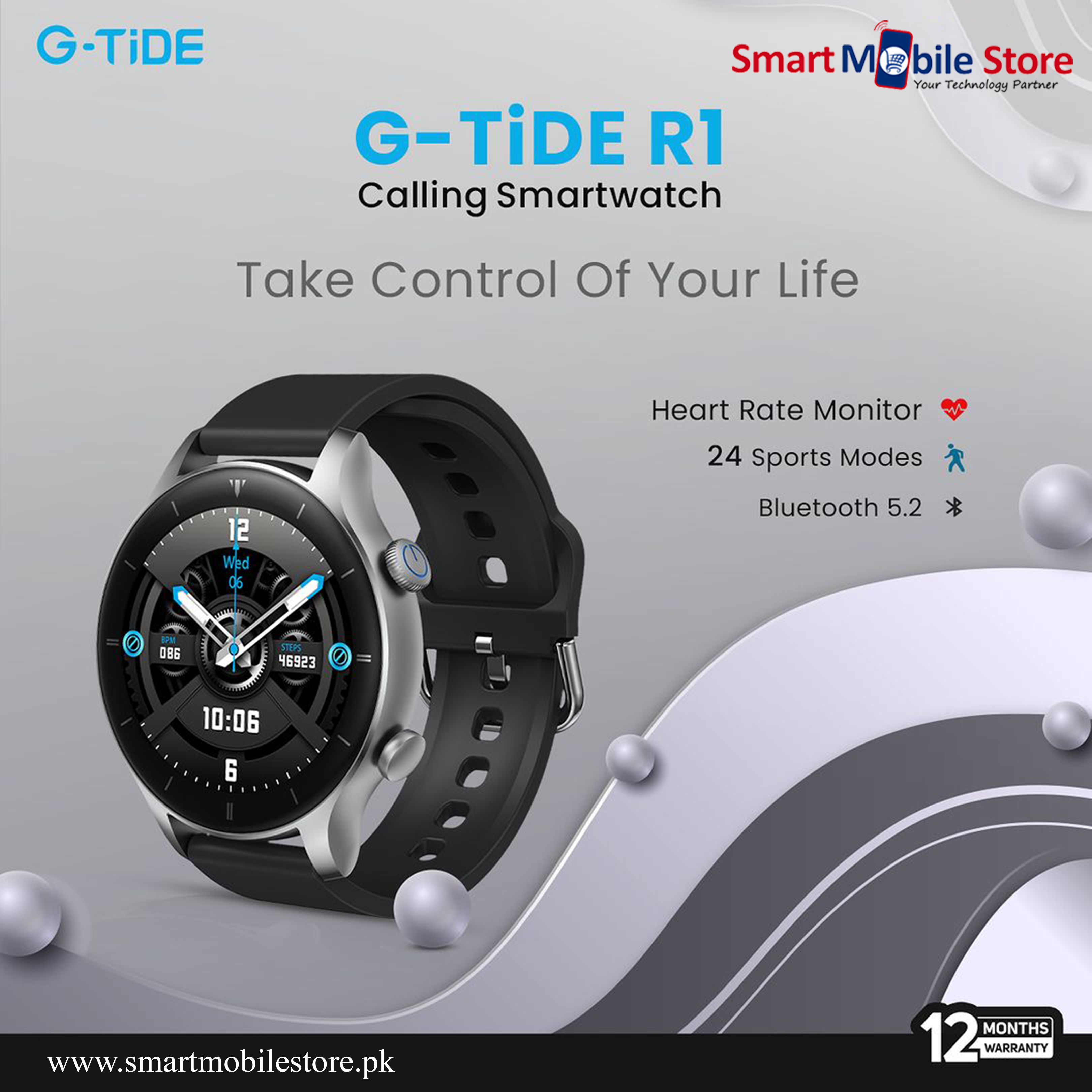 G tide r1 smart watch